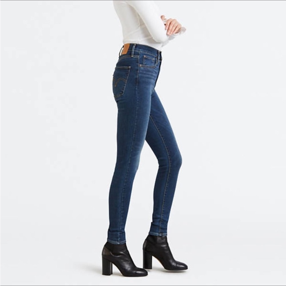 Levi’s Premium Mile High Super Skinny Jeans - Picture 2 of 11